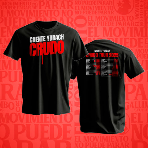 Chente Ydrach - CRUDO TOUR TShirt